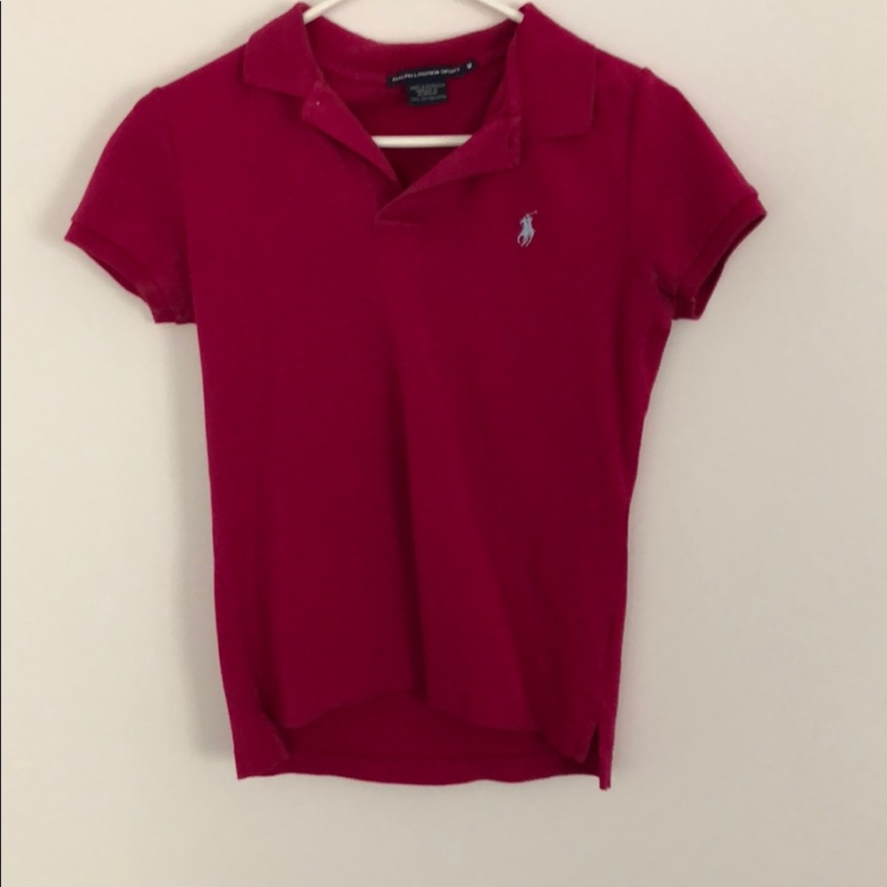 Pink Polo Ralph Lauren Sport shirt